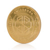 SwissBorg Coin physical gold collectible CHSB Coin face side art collection decorative - SwissBorg Shop