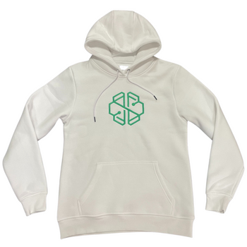 SwissBorg White Hoodie #BetterThanCEX front