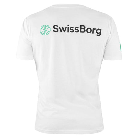 CYBORG WHITE CRYPTO T-SHIRT