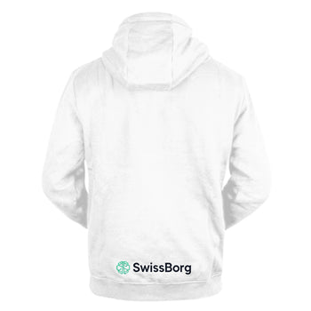 SWISSBORG WHITE CHILLIN' HOODIE