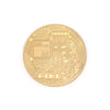 Bitcoin Coin physical gold collectible BTC Coin back art collection decorative - SwissBorg Shop