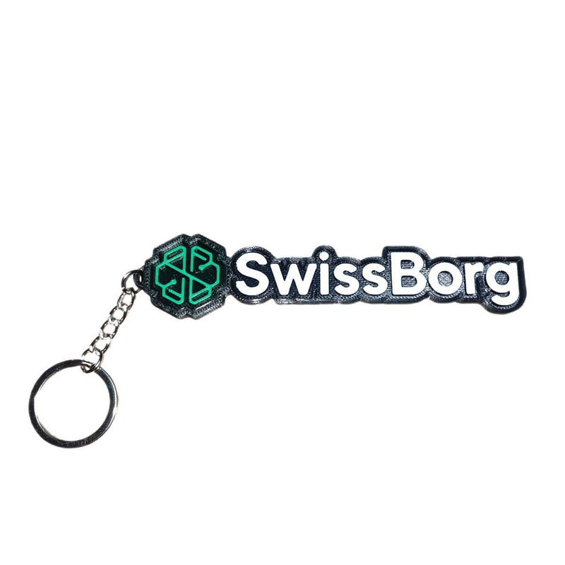 Keyring SwissBorg 1 by @Nicobert4 - SwissBorg Shop